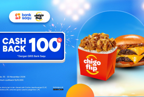 Promo Spesial Tanggal Gajian, Yuk Serbu Promo Chigo Cashbacknya Hingga 100 Persen