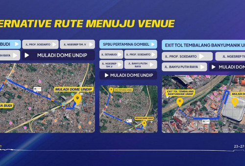 GIIAS Semarang 2024 Hadir di Muladi Dome Undip, Ini Dia Rute Alternatif Menuju Venue!