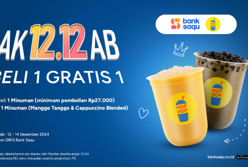 Buruan! Sikat Promo Bank Saqu Pembelian Hop Hop Beli 1 Gratis 1, Awas Terlewat