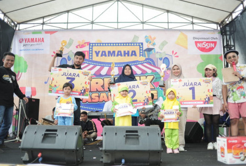 Generasi 125 Yamaha Ajak Warga Cianjur Melangkah Semakin di Depan dalam Event Grebek Pasar Rame