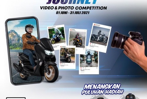 Ikut yuk, Kompetisi Video dan Foto Yamaha Maxi Journey 2021, Pendaftaraannya ada Disini