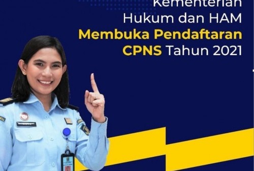 Nganggur? Yuk Lamar CPNS Kemenkumham 2021, Begini Cara Bikin Surat Lamaran dan Surat Pendaftarannya