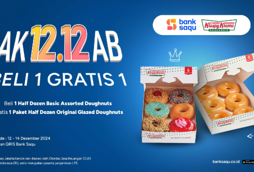 Hari Terakhir! Cepat Ambil Promo Krispy Kreme Beli 1 Gratis 1 Hari Ini