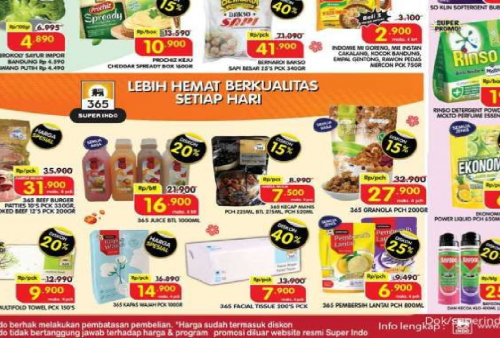 Promo Superindo Kamis 16 Januari 2025: Popok Bayi Diskon Menarik!