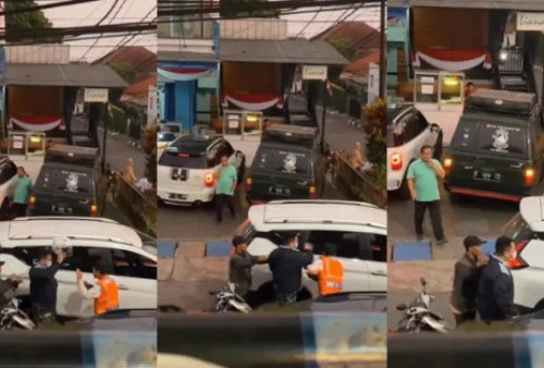 Video Viral di Media Sosial, Oknum TNI Diduga Memukul Tukang Parkir di Bandung!