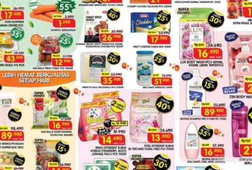 Promo Weekday Superindo Kamis 31 Oktober 2024: Deterjen Dijual Murah