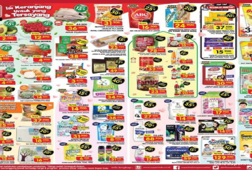 Promo Menarik Superindo Selasa 4 Februari 2025: Daia dan Rinso Diskon 40 Persen