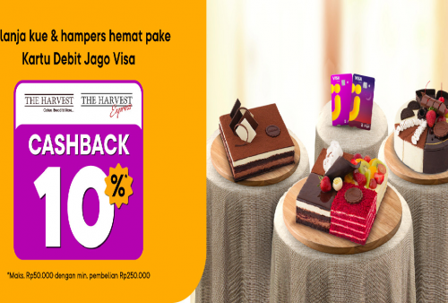 Beli The Harvest Pakai QRIS bank Jago Dapat Cashback Rp 10 Persen