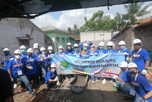Wahana Gelar CSR Berupa Bedah Rumah Warga di Tangerang