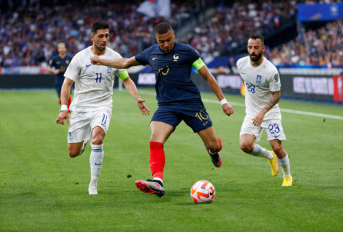 Kualifikasi Piala Euro 2024 :  Prancis Sukses Raih Kemenangan atas Yunani