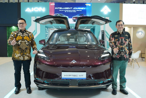 AION Y Plus dan Hyptec HT: Mobil Listrik Modern Siap Memikat Hati Pengunjung GIIAS Semarang 2024