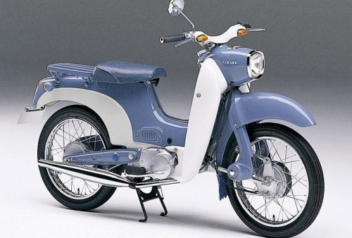 Loe Yakin Cuma Tahu Honda Cub Doang? Kenalin Nih, Yamaha MF-1 yang Nggak Kalah Unik dan Klasik!