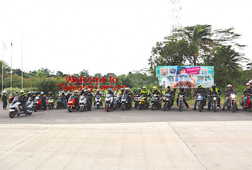 Biar Makin Kompak, Komunitas BCM Gelar Fun Touring ke Ujung Kulon