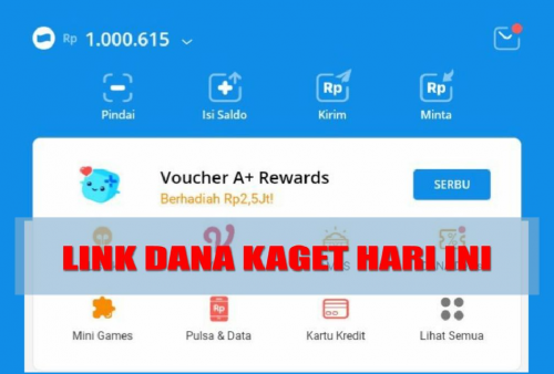 Dapatkan Cuan Ratusan Ribu Gratis dengan Cara Klik Link DANA Kaget Jumat 8 November 2024