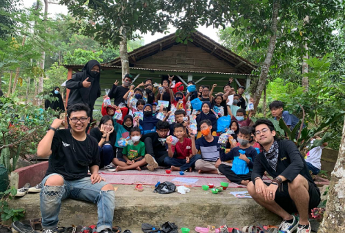 BrothersipX Gelar Workshop Untuk Adik-Adik di Busa Pustaka, Kedaung, Bandar Lampung