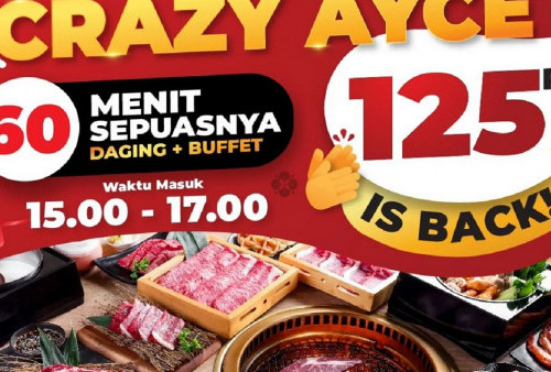 Makan Sepuasnya di Shaburi Kintan dengan Promo Crazy Ayce Hanya Rp 125 Ribu: Intip Syarat dan Ketentuannya di Sini!