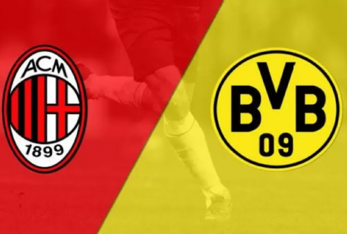 Klik Link LIVE Streaming AC Milan vs Borussia Dortmund: Grup F Belum Aman!