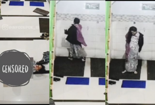 Viral Video Seorang Wanita Melahirkan Sendiri di Toilet Masjid, Loh Kok Bisa!