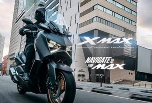 Resmi Masuk Indonesia, Ini Dia Gaharnya Yamaha XMAX 250 Connected!