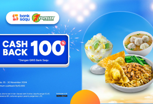 Menarik! Promo Es Teler 77 Bisa Dapatkan CashBack Hingga 100 Persen