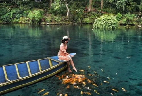 Keajaiban Danau Dua Warna di Destinasi Wisata Majalengka, Situ Cipanten!