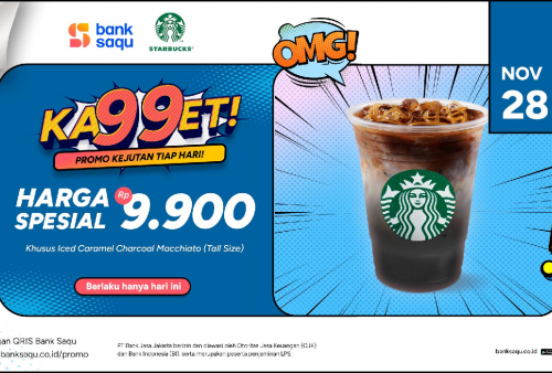 Promo 1 Hari Aja! Yuk Serbu Promo Starbucks Dijual Harga Murah Rp 9.900 Saja