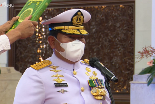 Momen Yudo Margono Salah Ucap Saat Pelantikan Panglima TNI, Presiden Joko Widodo Ulangi Sampai 2 Kali!