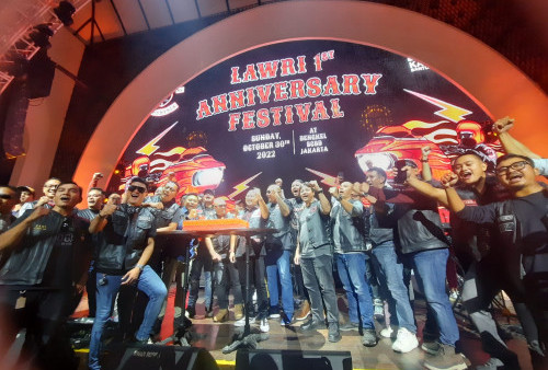 Law Riders Indonesia Rayakan Anniversary Pertama dengan Puluhan Klub Motor di SCBD