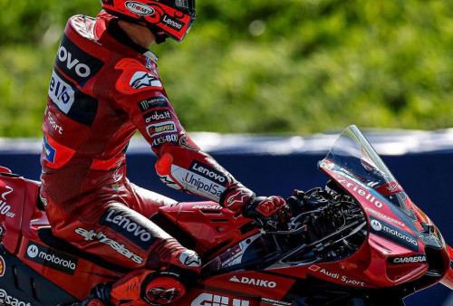 Francesco Bagnaia Juara Sprint Race MotoGP Austria 2023
