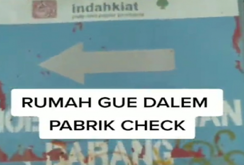 Agak Laen! Rumah Ini Viral Gara-gara Lokasinya Ada di Dalam Pabrik 