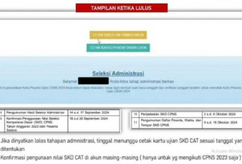 Besok Pengumuman Perangkingan Hasil SKD CPNS 2024, Simpan Dulu Linknya!