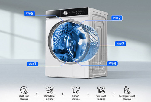 Mencuci Jadi Lebih Efisien dengan Samsung BESPOKE AI Dryer & Washer, Musim Hujan Tak Lagi Jadi Masalah!