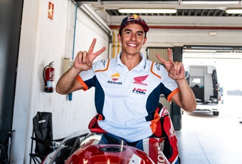Marquez Sudah Jalani Latihan, Siap Tampil di GP San Marino ?