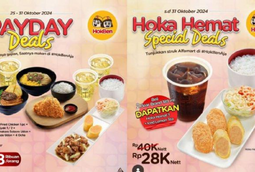 Hokben Berikan Promo Makan per Orang Cuma Rp 28.000-an, Aktif Sampai Tanggal 31 Oktober