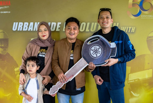 Yamaha Beri Hadiah NMAX 'TURBO' untuk Pemenang Yamaha Day Competition di Bandung