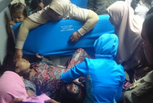 HEBOH! Penumpang Melahirkan di Gerbong Kereta Jurusan Bandung-Blitar