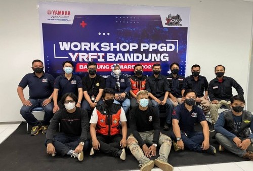Keren, Gak Cuma Edukasi Safety Riding, YRFI Bandung Juga Gelar Workshop PPGD