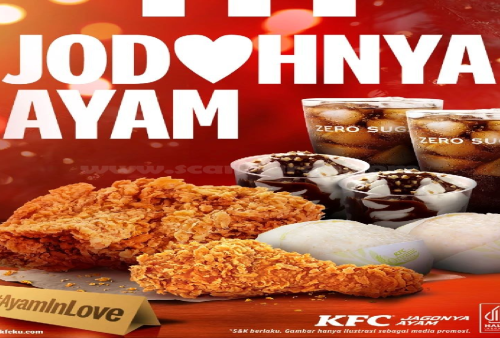 Promo KFC Terbaru yang Aktif Sampai 14 Februari 2025, Valentine Penuh Ceria!