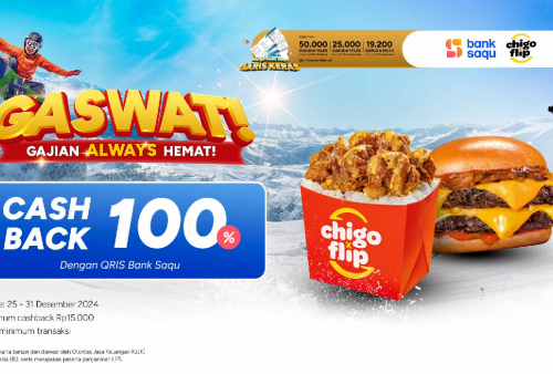 Besok Terakhir! Ayo Serbu Promo Chigo Bisa Cashback 100 Persen