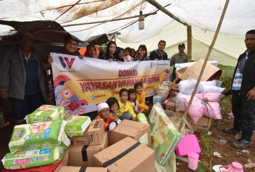 Yayasan Wahana Artha Salurkan Bantuan Untuk Korban Gempa Cianjur