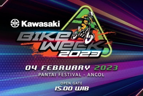 Kawasaki Bike Week 2023, Pestanya Bikers Kawasaki Siap Digelar di Pantai Festival Ancol Pekan Ini