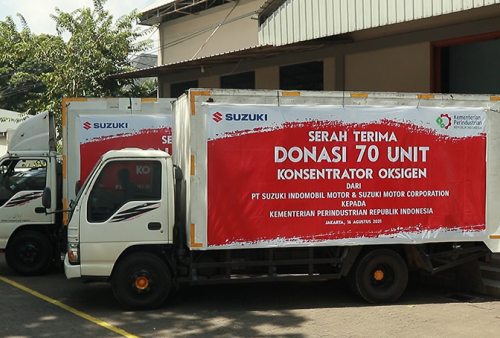 Lewat Program Suzuki Peduli, Suzuki Indonesia Berikan Bantuan Oxygen Concentrator Ke Pada Pemerintah