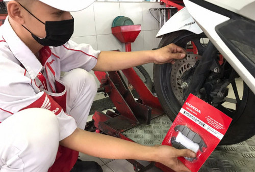 Penting Disimak, Ini Tips Perawatan Rem Pada Sepeda Motor Honda