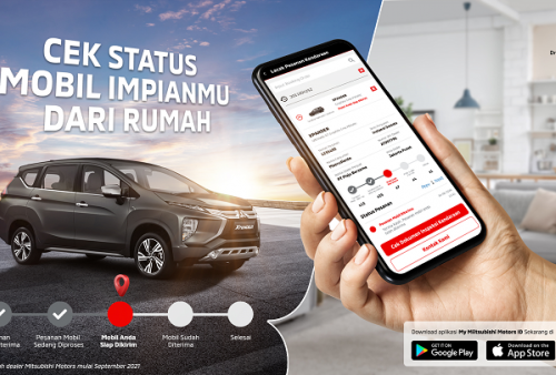 Sekarang Aplikasi My Mitsubishi Motors ID bisa cek Proses Pemesanan Kendaraan dan Aktivasi Garansi