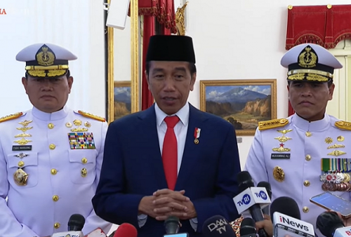 Muhammad Ali Resmi Dilantik Jadi KSAL, Presiden Jokowi Ungkap Tanggung Jawab Besar yang Harus Dijalankan