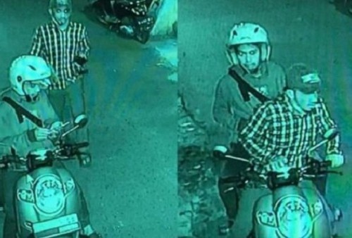 Viral Dua Maling Nekat Curi Motor di Asrama Polri Palmerah Jakarta Barat, Aksinya Terekam CCTV!