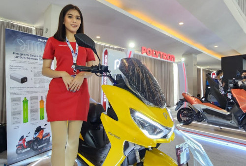 Mantul, Motor Listrik Polytron Ramaikan GIIAS Semarang 2022!