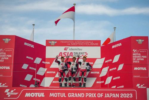 Bikin Bangga! Veda Ega Borong Podium Juara di ATC Motegi, Jepang