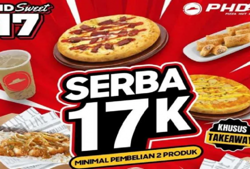 Yuk Serbu Buruan Promo PHD Sweet 17 Serba Rp 17.000, Hari Ini Terakhir!