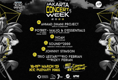 Jangan Lewatkan! Jakarta Concert Week di GJAW 2023 Siap Mengguncang JCC dari Tanggal 10-19 Maret 2023